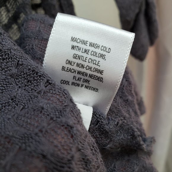 Candie's Gray Open Front Cardigan - Picture 8 of 8